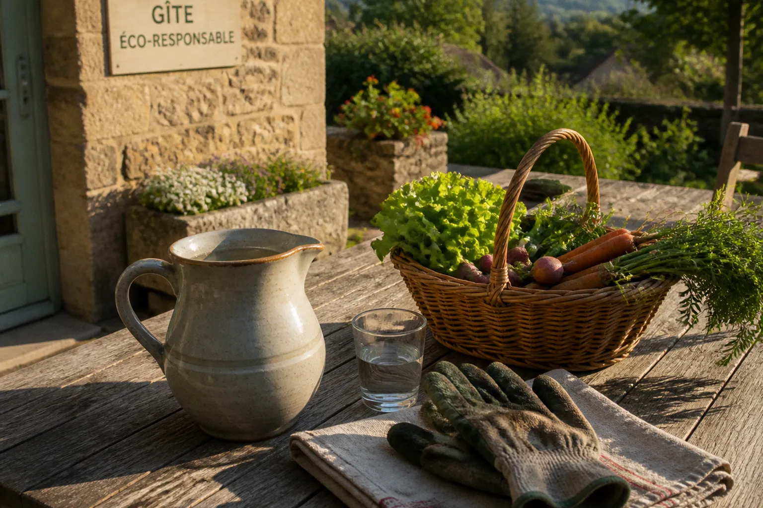 5 réflexes pour des vacances vertes en gîte de Bourgogne
