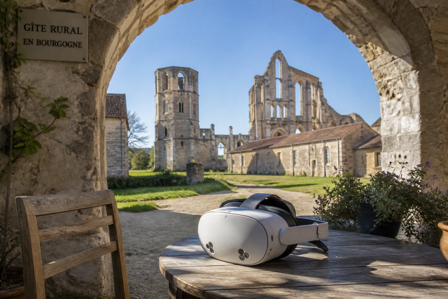 Abbaye de Cluny : l'expérience immersive en réalité 3D