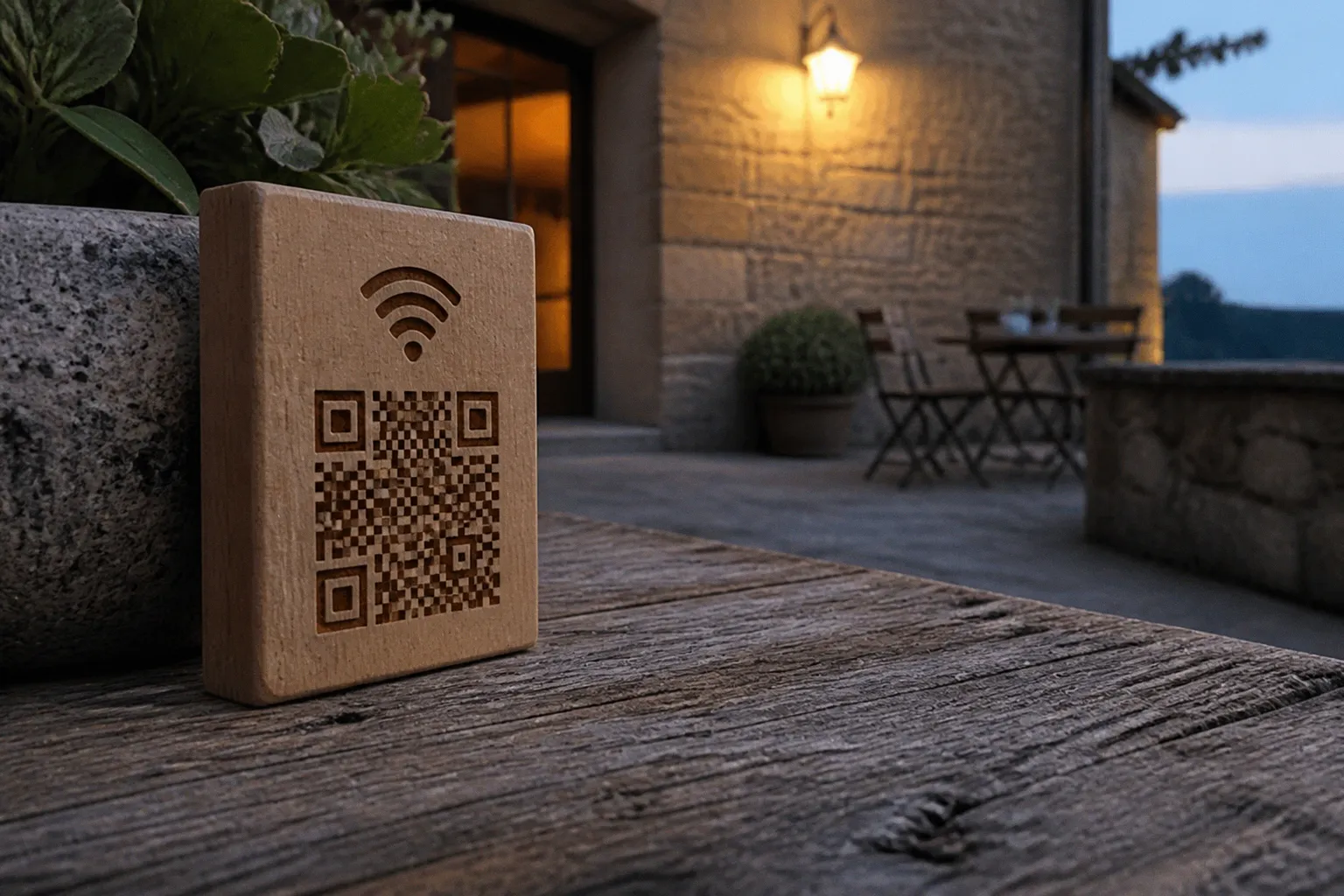Code Wi-Fi du gîte : le partage instantané par QR code