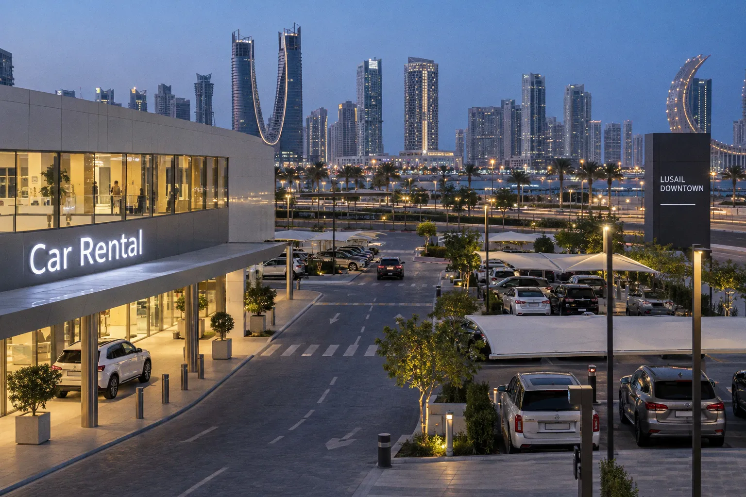 Location de voiture à Lusail au Qatar : guide pratique