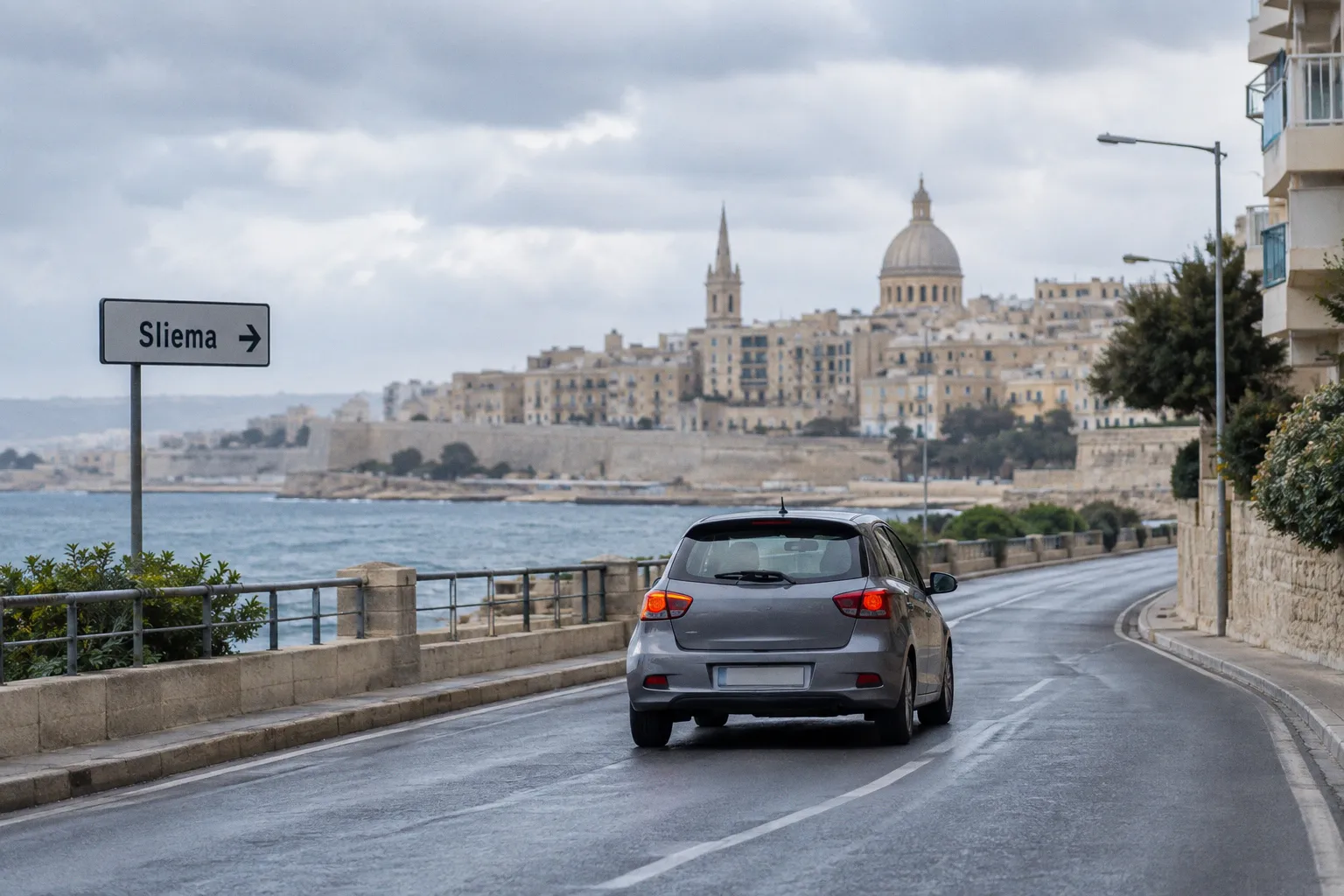 Location de voiture à Sliema (Malte) : guide pratique 2026