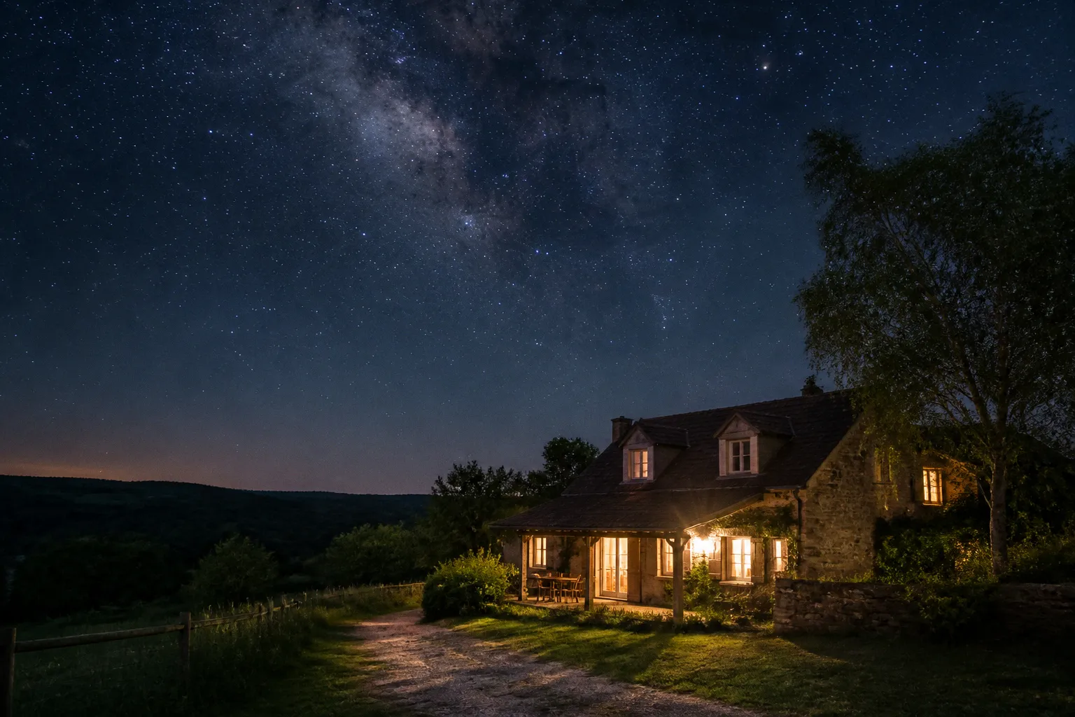 Observation des étoiles en Bourgogne : le ciel du Morvan depuis votre gîte