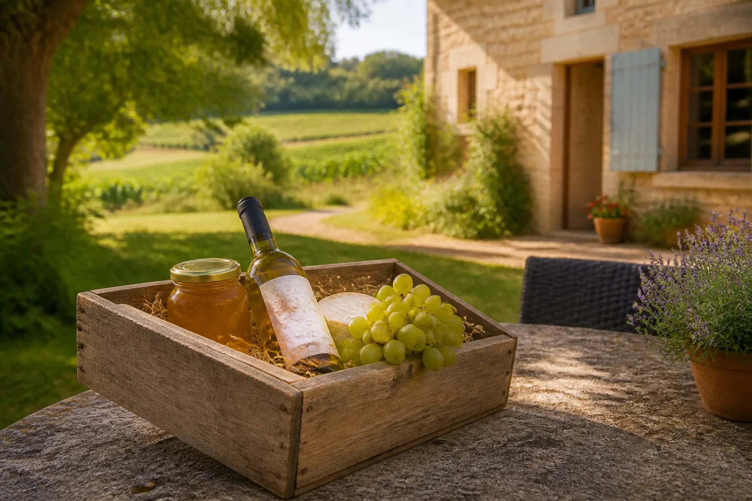 Panier d'accueil : 5 produits de Bourgogne pour vos voyageurs