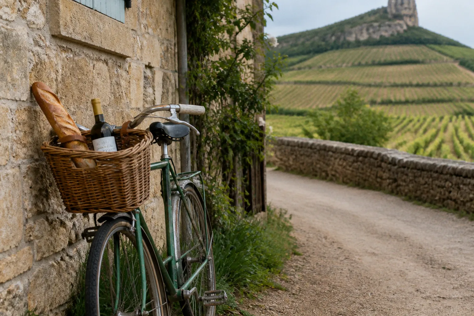 Route des vins du Mâconnais : itinéraire d'une journée à vélo