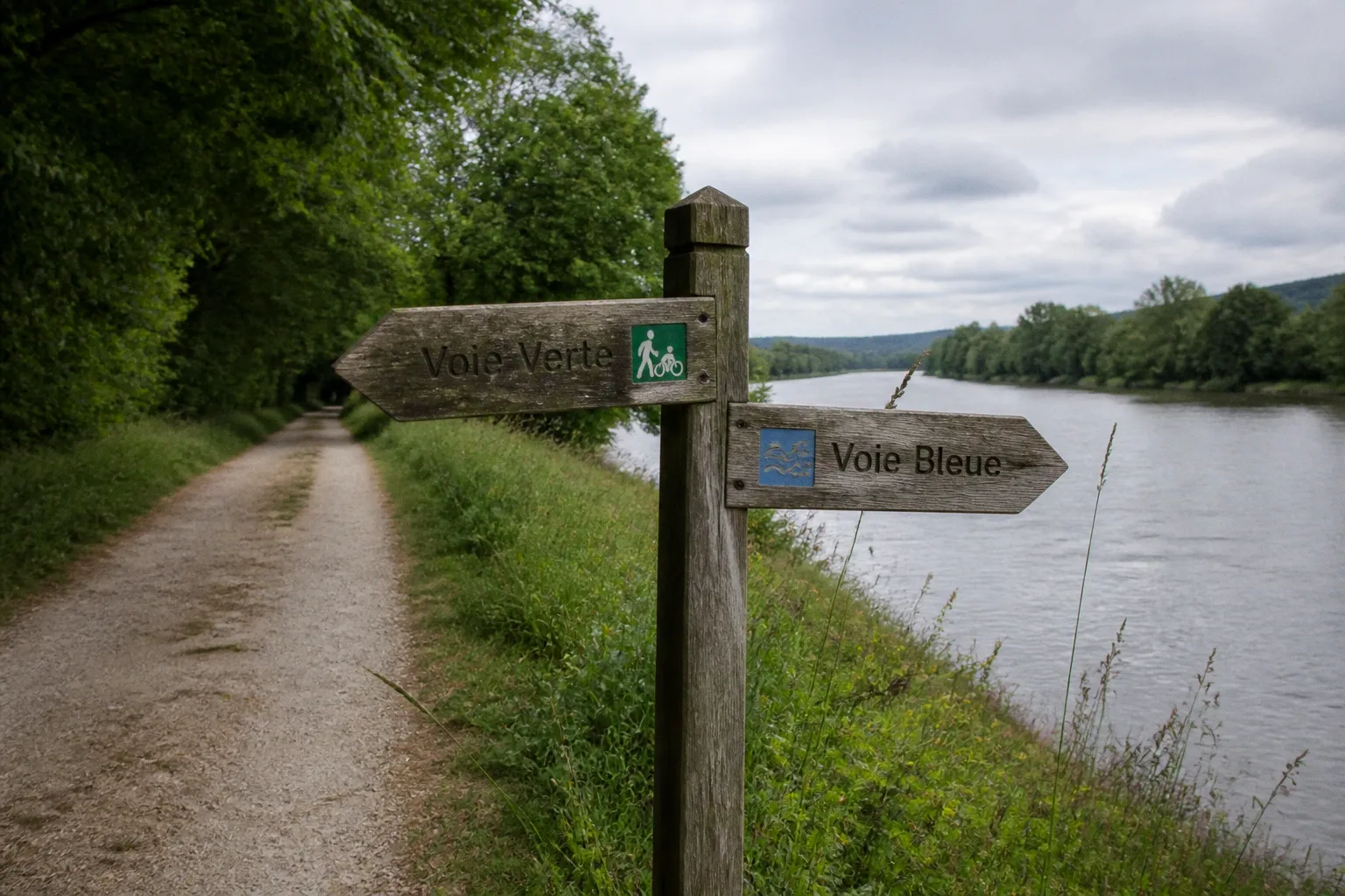 Voie verte ou Voie bleue : quel tracé pour votre sortie ?